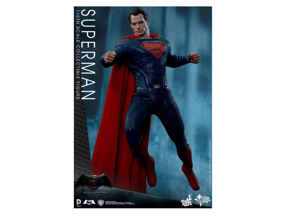 SASOM ของสะสม HOT TOYS BATMAN VS SUPERMAN DAWN OF JUSTICE SUPERMAN