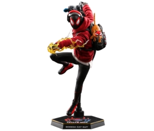 Buy Hot Toys VGM50 Marvel’s Spider-Man 1/6 Miles Morales Bodega Cat Suit Figure at Sasom – Authentic and Ready to Ship