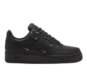 Buy Nike Air Force 1 Low Black Silver (Women's) at Sasom – Authentic and Ready to Ship
