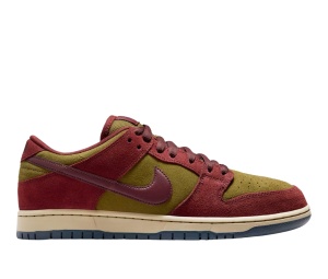 Buy Nike SB Dunk Low Pro Dark Team Red And Olive Flak at Sasom – Authentic and Ready to Ship