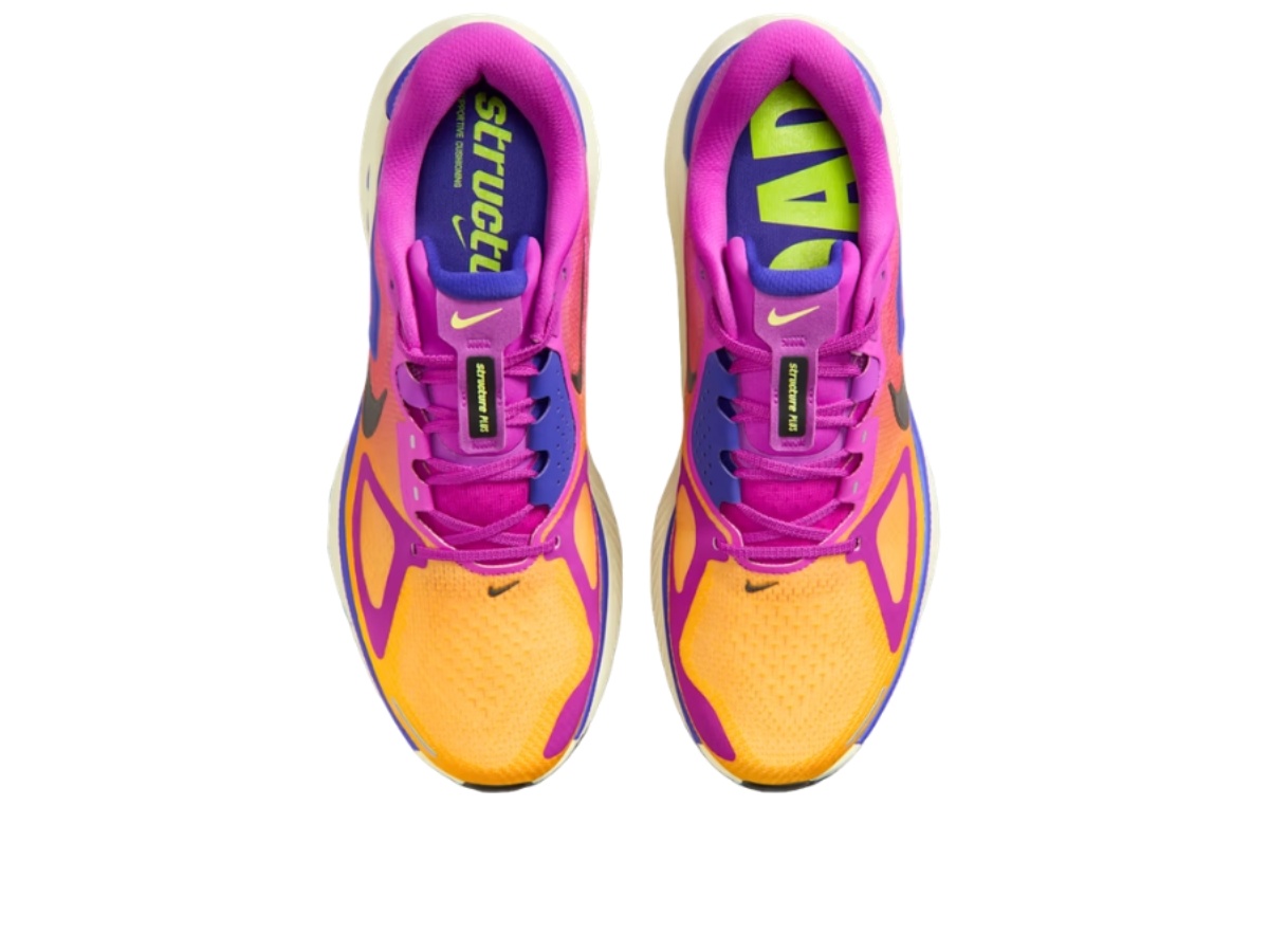 Nike Nike Structure Plus Hyper Violet Citron Pulse - view 4