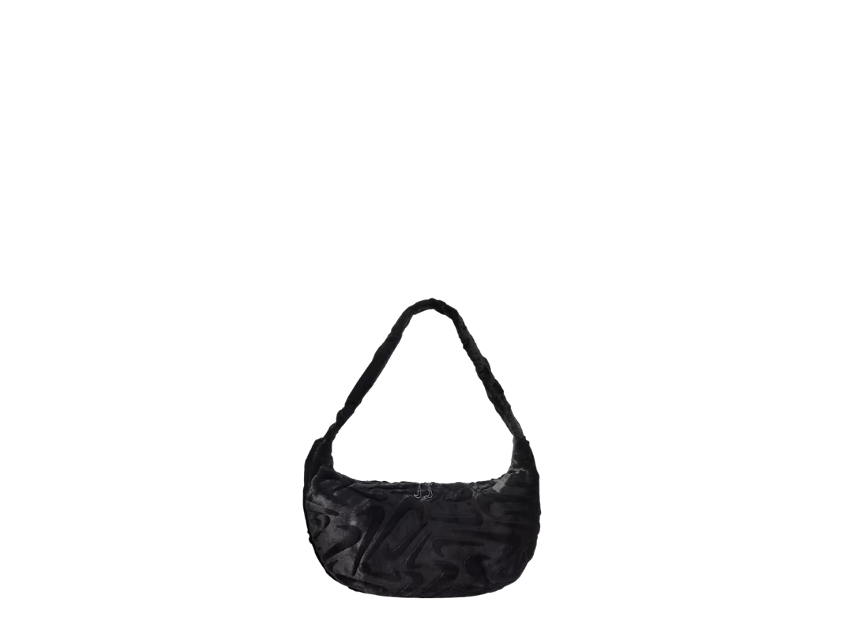 Buy Nike Sportswear Loose-fitting Faux Fur Tote Bag Black at Sasom – Authentic and Ready to Ship