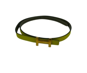Buy Hermes H Logo Belt Yellow at Sasom – Authentic and Ready to Ship