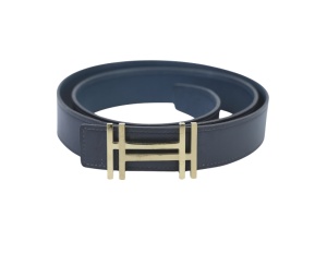 Buy Hermes Leather Belts  Black Blue at Sasom – Authentic and Ready to Ship