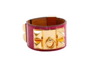 Buy Hermes Collier de Chien Bracelet Pink at Sasom – Authentic and Ready to Ship