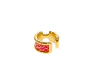 Hermes Hermes Olympe Clic H Ear  Red - view 2