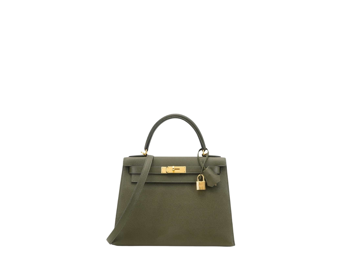 Buy Hermes Kelly 28 Handbag Elephant Grey at Sasom – Authentic and Ready to Ship