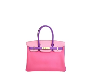 Buy Hermes Rose Tyrien Birkin 30 Pink Purple at Sasom – Authentic and Ready to Ship