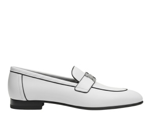 Buy Hermes H Logo Paris Loafer Blanc White (Woman's) at Sasom – Authentic and Ready to Ship