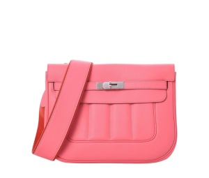 Buy Hermes Veau Swift Sac Berline 28 Rose Azalee at Sasom – Authentic and Ready to Ship