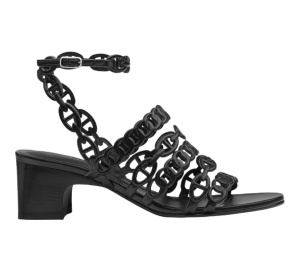 Buy Hermes Chaine D'ancre Sandals Black (Woman's) at Sasom – Authentic and Ready to Ship