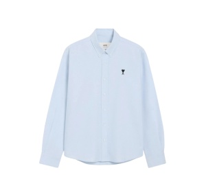 Buy Ami Paris De Coeur Shirt Sky Blue at Sasom – Authentic and Ready to Ship