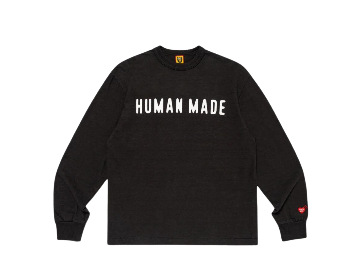 トップス HUMAN MADE Thermal L/S T-Shirt Black GRAPHIC L/S T-SHIRT – HUMAN MADE Inc.