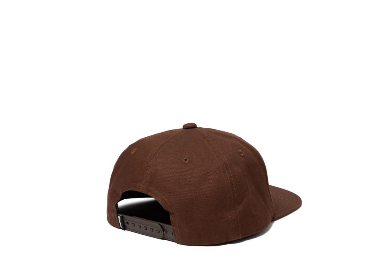 https://d2cva83hdk3bwc.cloudfront.net/human-made-5-panel-snapback-cap-brown-2.jpg