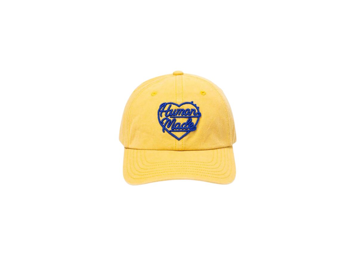 HUMAN MADE 6PANEL TWILL CAP YELLOW 　 美品 HUMAN MADE 6PANEL TWILL CAP – HUMAN MADE Inc.