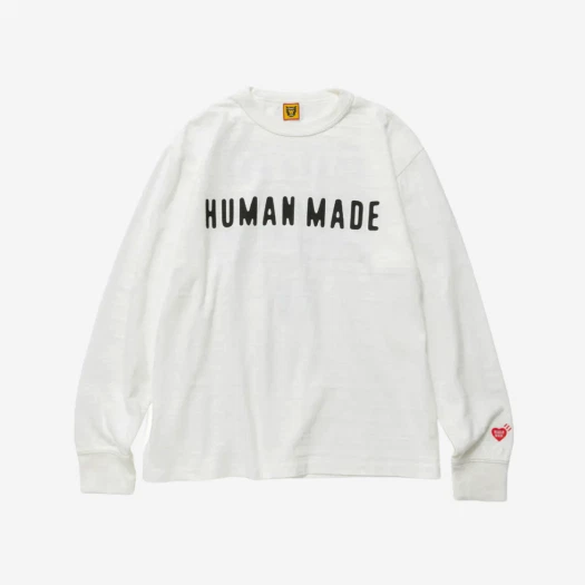 Human Made Classic L/S T-Shirt White