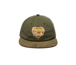 Human Made Corduroy Cap Olive Drab