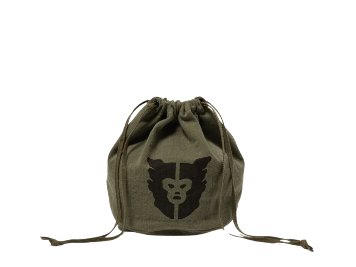 ช้อป Human Made Drawstring Bag Olive Drabของแท้ที่ SASOM