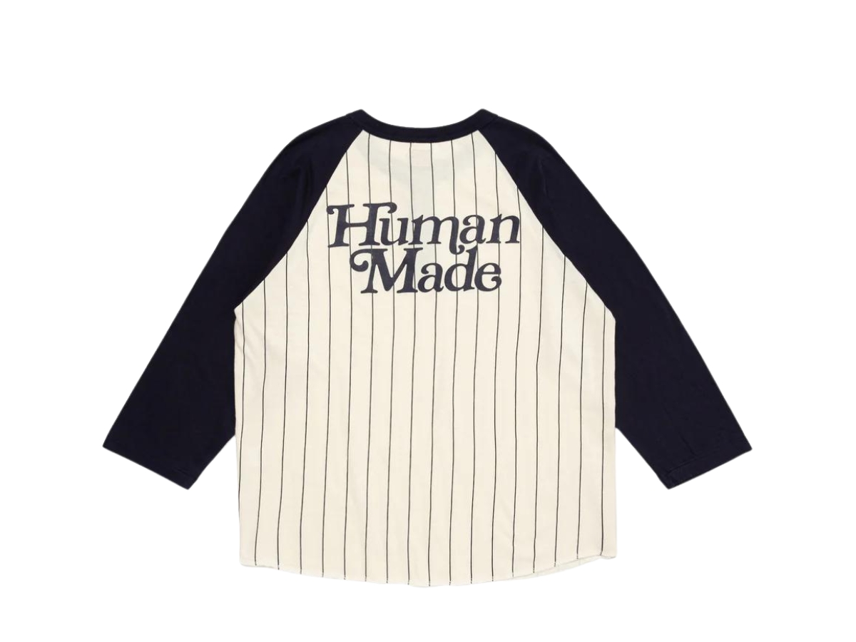 https://d2cva83hdk3bwc.cloudfront.net/human-made-gdc-baseball-3-4-t-shirt-navy-2.jpg