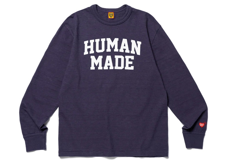 ช้อป Human Made Graphic #7 L/S T-shirt Navyของแท้ที่ SASOM