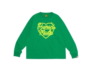 Human Made Tsuriami Sweatshirt Green | HAVEN