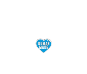 Buy Human Made Heart Pins Blue at Sasom – Authentic and Ready to Ship