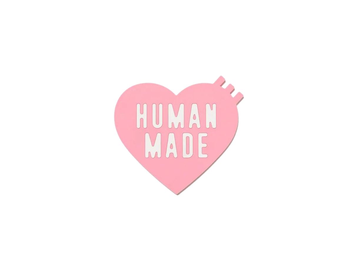 ช้อป Human Made Heart Rubber Coaster Pinkของแท้ที่ SASOM