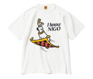 Human Made I Know Nigo T-Shirt White