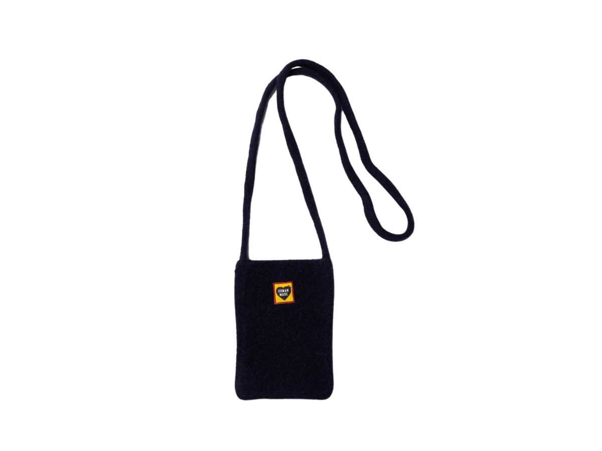 SASOM | bags Human Made Knit Mini Shoulder Bag Black Check the