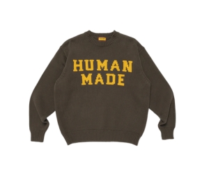 Buy Human Made Lowgauge Knit Sweater Olivedrab at Sasom – Authentic and Ready to Ship