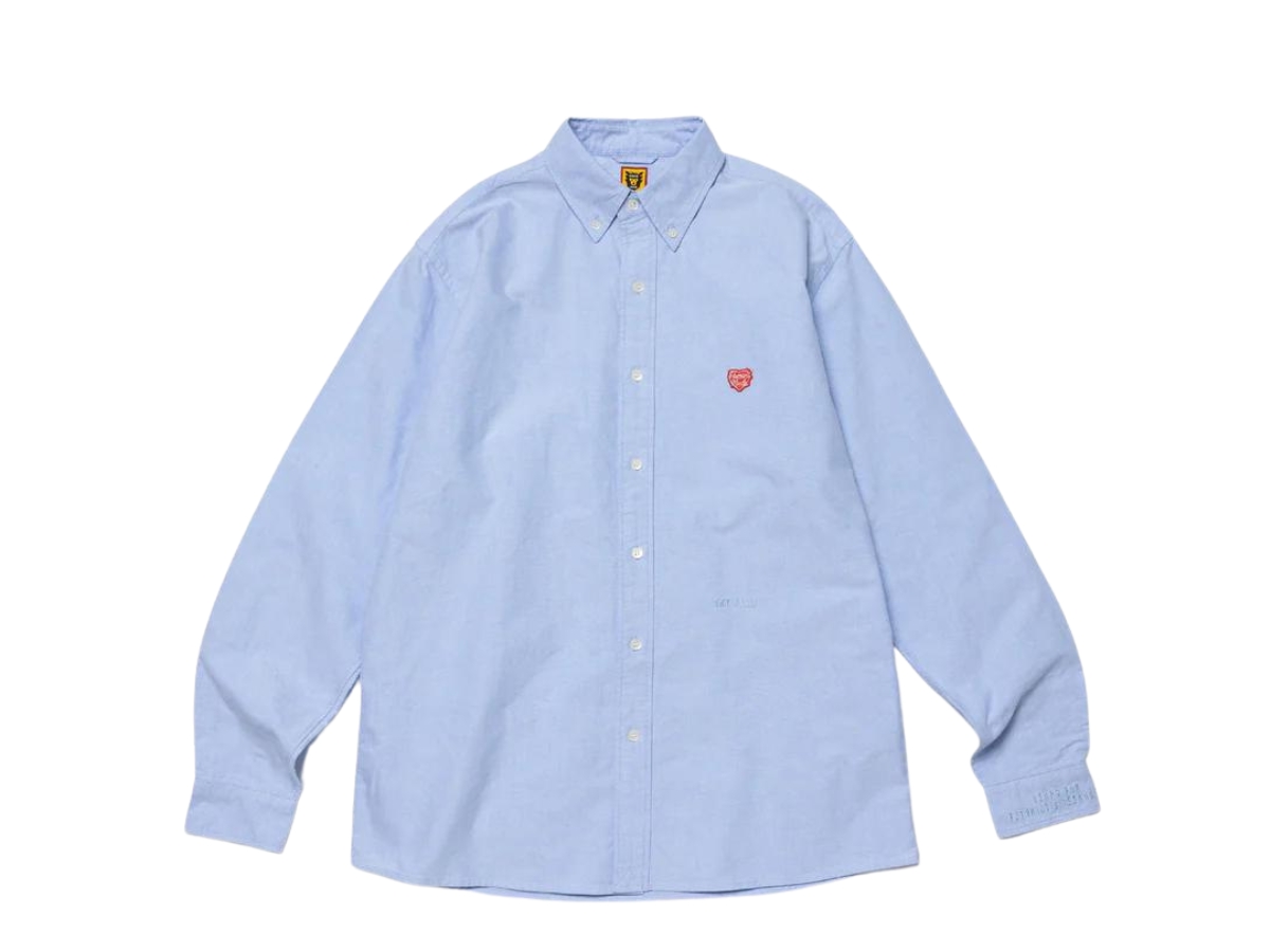 HUMAN MADE OXFORD BD L/S SHIRT BLUE サイズM HUMAN-MADE-Oxford-BD