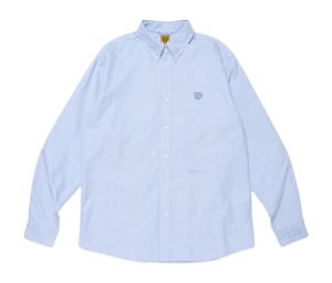 トップス HUMAN MADE STRIPE OXFORD BD SHIRT Human Made – Stripe B.D Long-Sleeve Shirt Blue