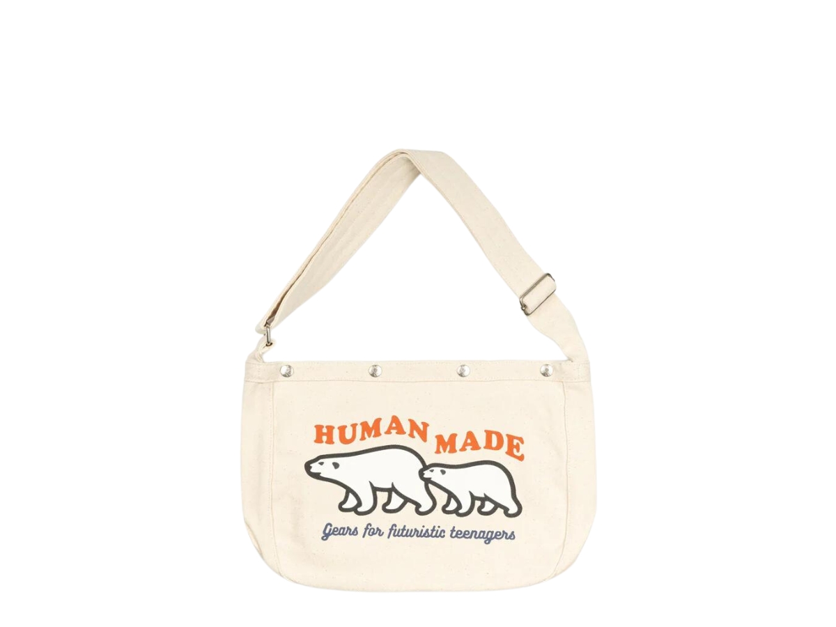 SASOM | bags Human Made Paperboy Bag White Check the latest price now!