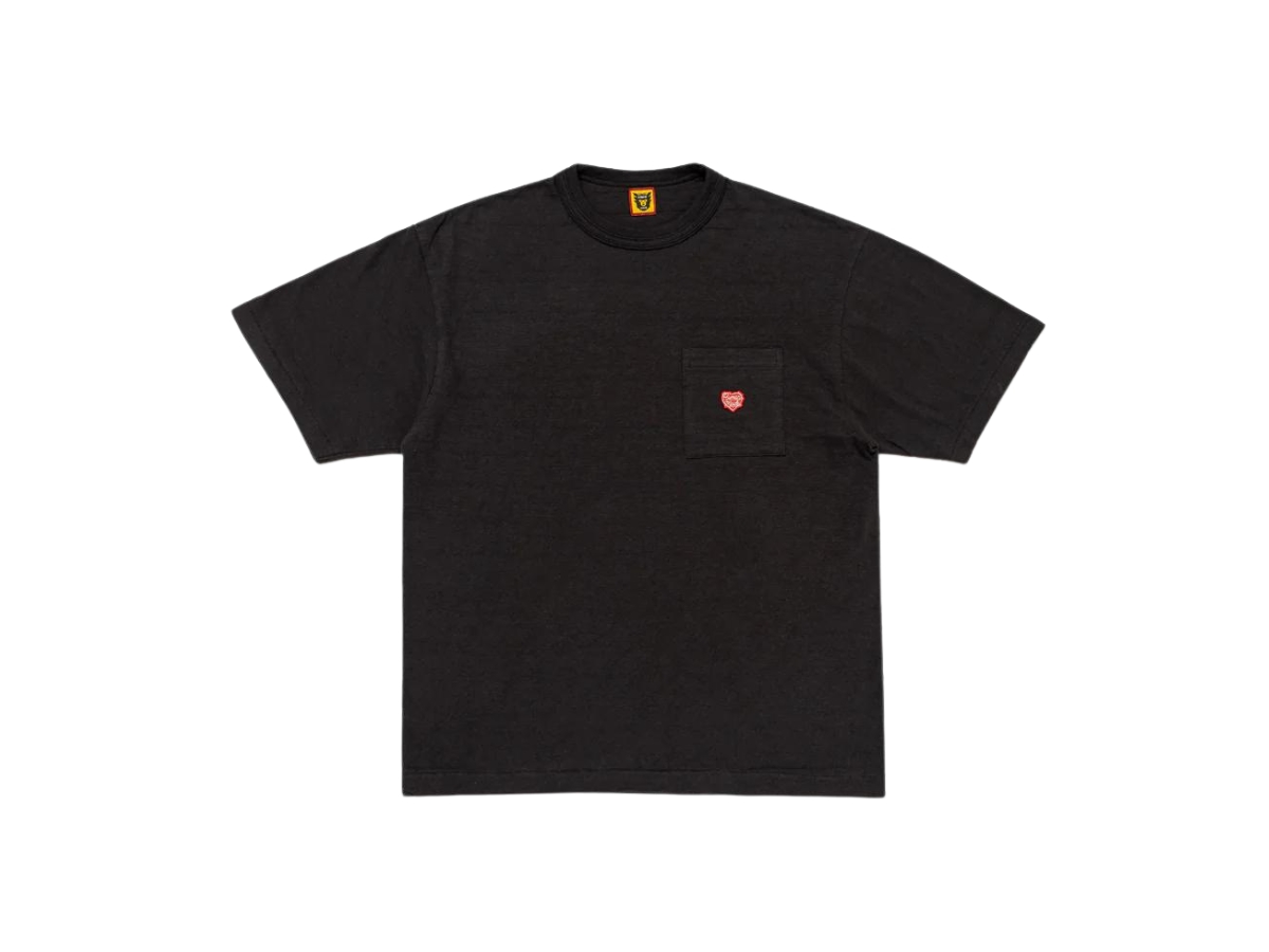 HUMAN MADE POCKET T-SHIRT #1 BLACK 新品 HUMAN MADE Pocket T-Shirt in Black | SVD USA