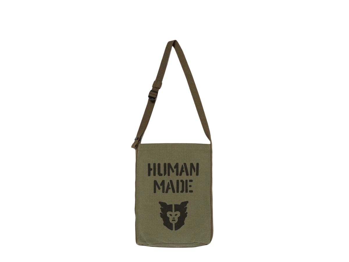 バッグ HUMAN MADE Shoulder Bag \"Olive Drab\" Human Made SHOULDER BAG - OLIVE DRAB | Garmentory