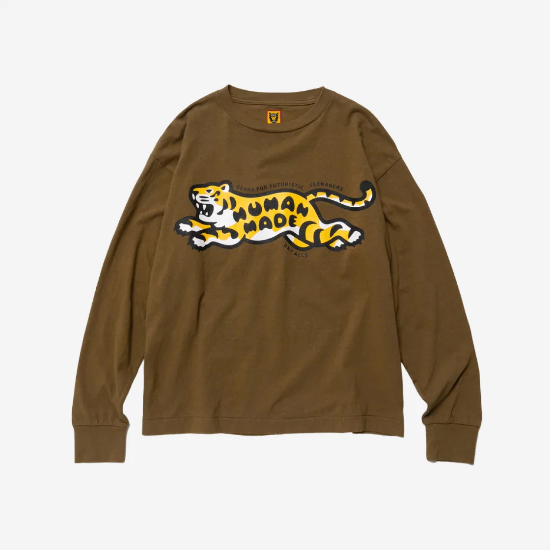 SASOM | เสื้อผ้า Human Made Tiger L/S T-Shirt Olive Drab เช็คราคาล่าสุด