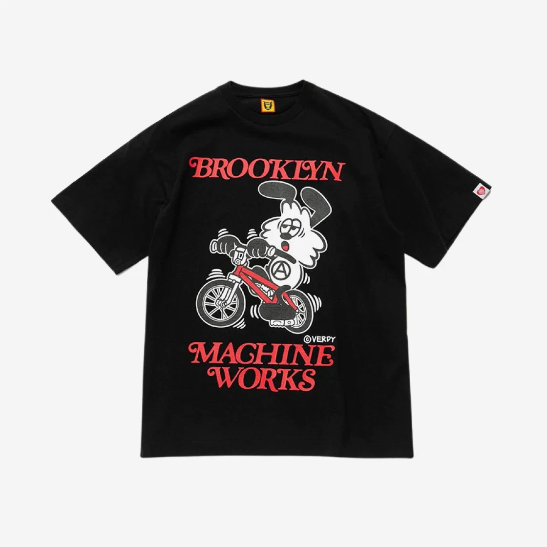 SASOM | apparel Human Made x Brooklyn Machine Works x Verdy Girls Don't Cry  T-Shirt Black Check the latest price now!