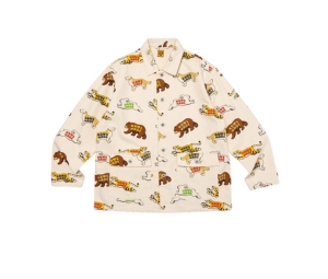Human Made x Kaws Made Animal Patterned Coverall Jacket