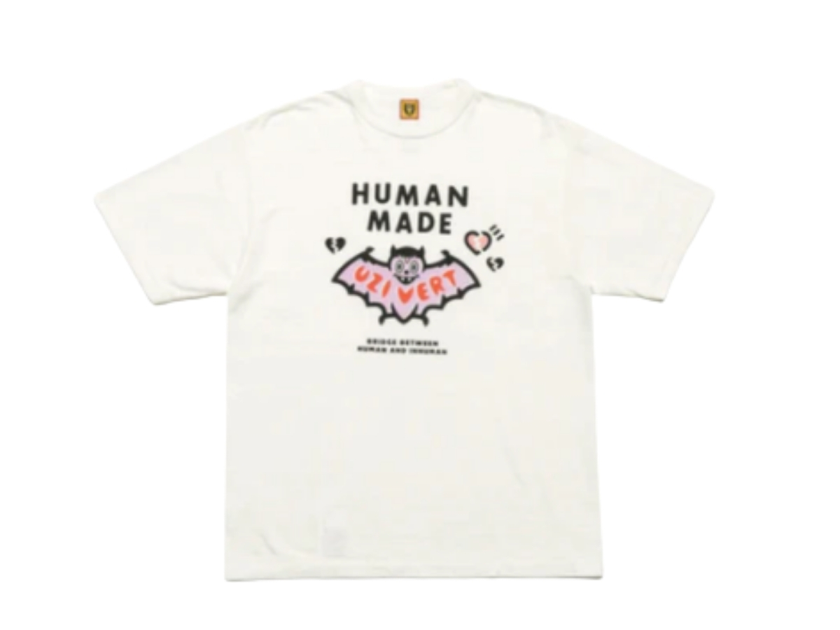 Sasom เสื้อผ้า Human Made X Lil Uzi Vert T Shirt White เช็คราคาล่าสุด