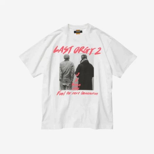 Buy Human Made x Undercover Last Orgy 2 S/S T-Shirt Pink White at Sasom – Authentic and Ready to Ship
