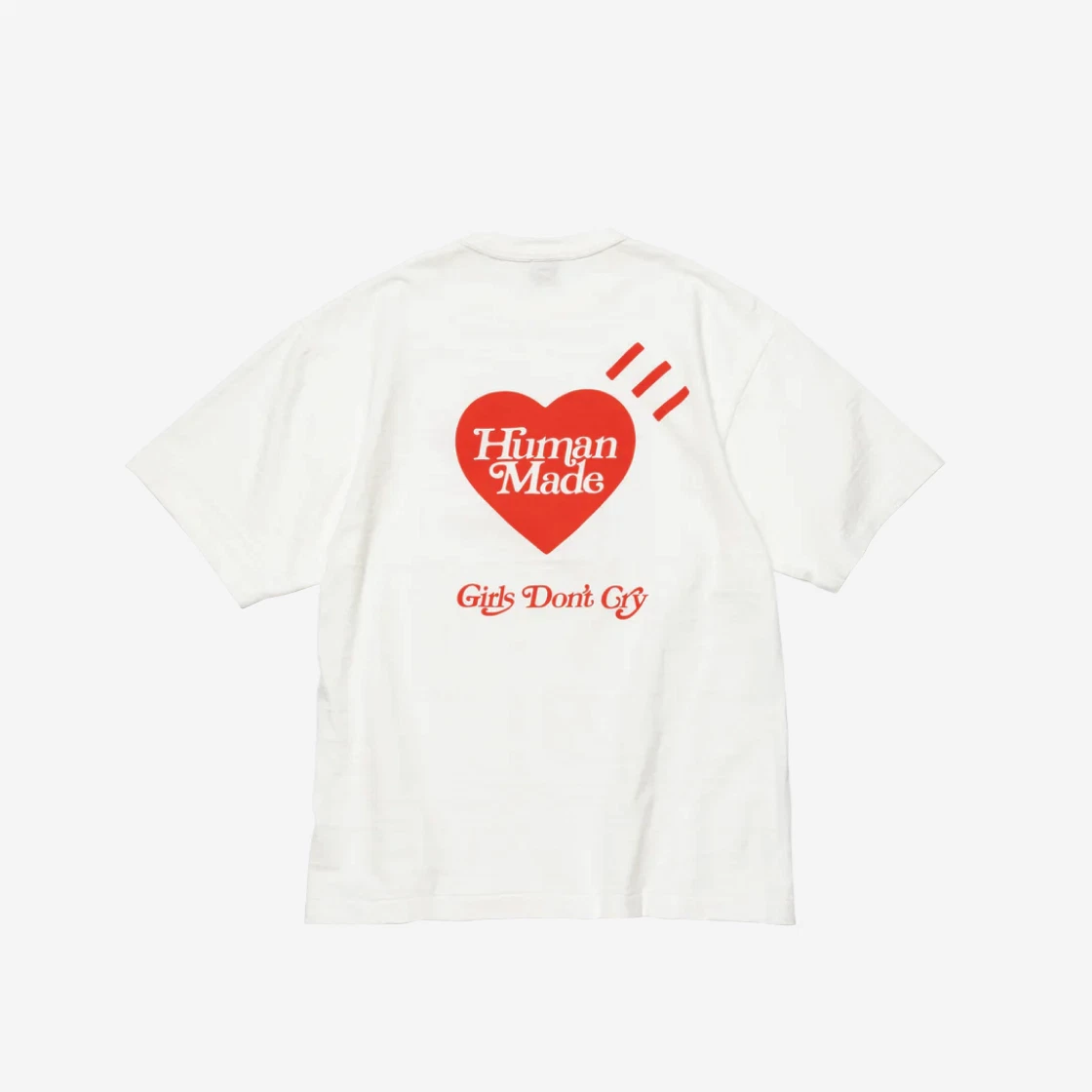 SASOM | apparel Human Made x Verdy Girls Don't Cry Valentine's Day T-Shirt  White Check the latest price now!