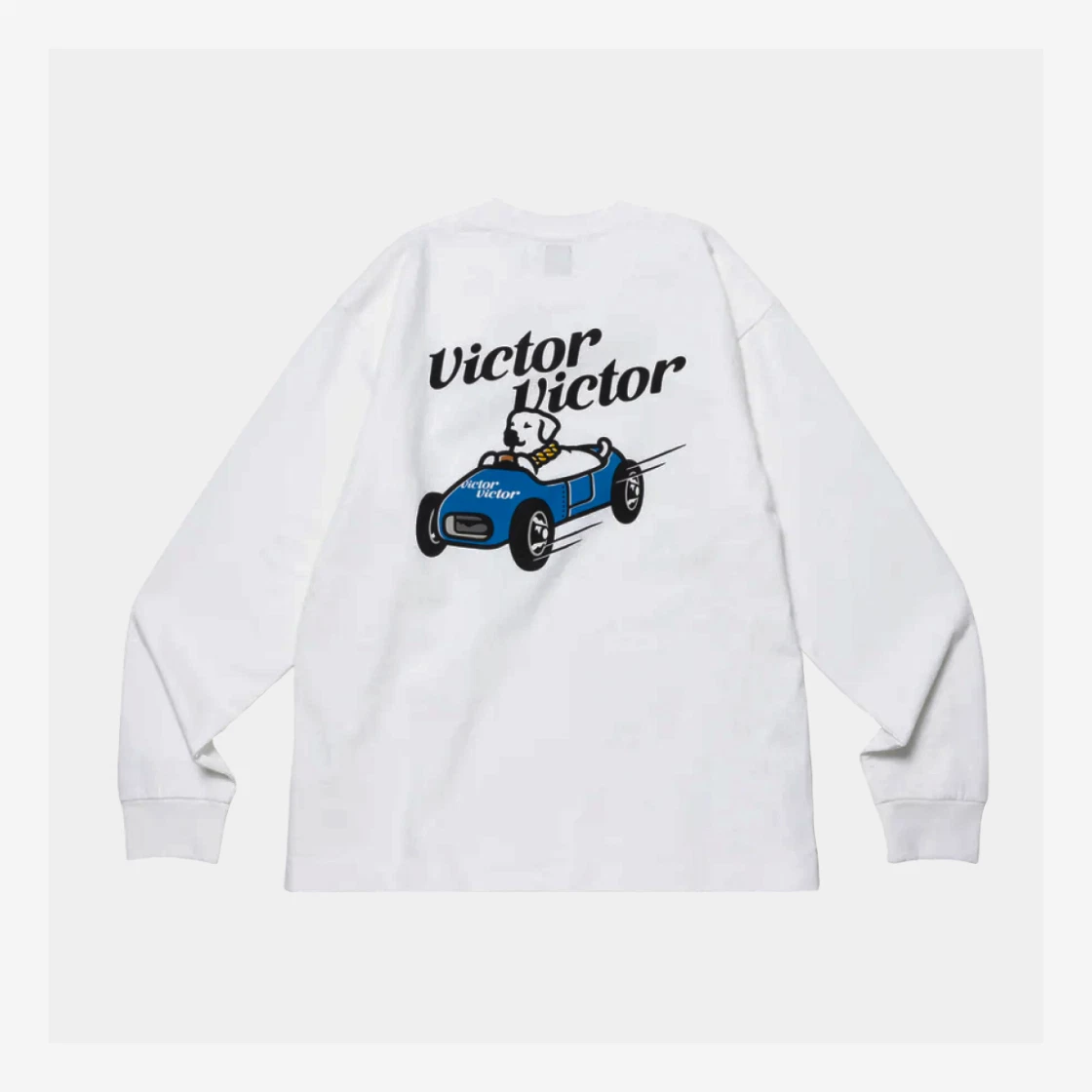 Buy Human Made x Victor Victor L/S T-Shirt White | SASOM