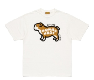 Buy Human Made Animal Graphic T-Shirt Bulldog White at Sasom – Authentic and Ready to Ship