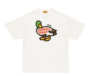 Human Made Animal Graphic T-Shirt Duck White | ของแท้ Human Made Animal Graphic T-Shirt Duck White | ของแท้