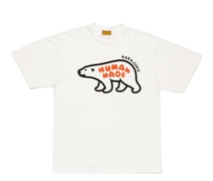 Buy Human Made Animal Graphic T-Shirt Polar Bear White at Sasom – Authentic and Ready to Ship