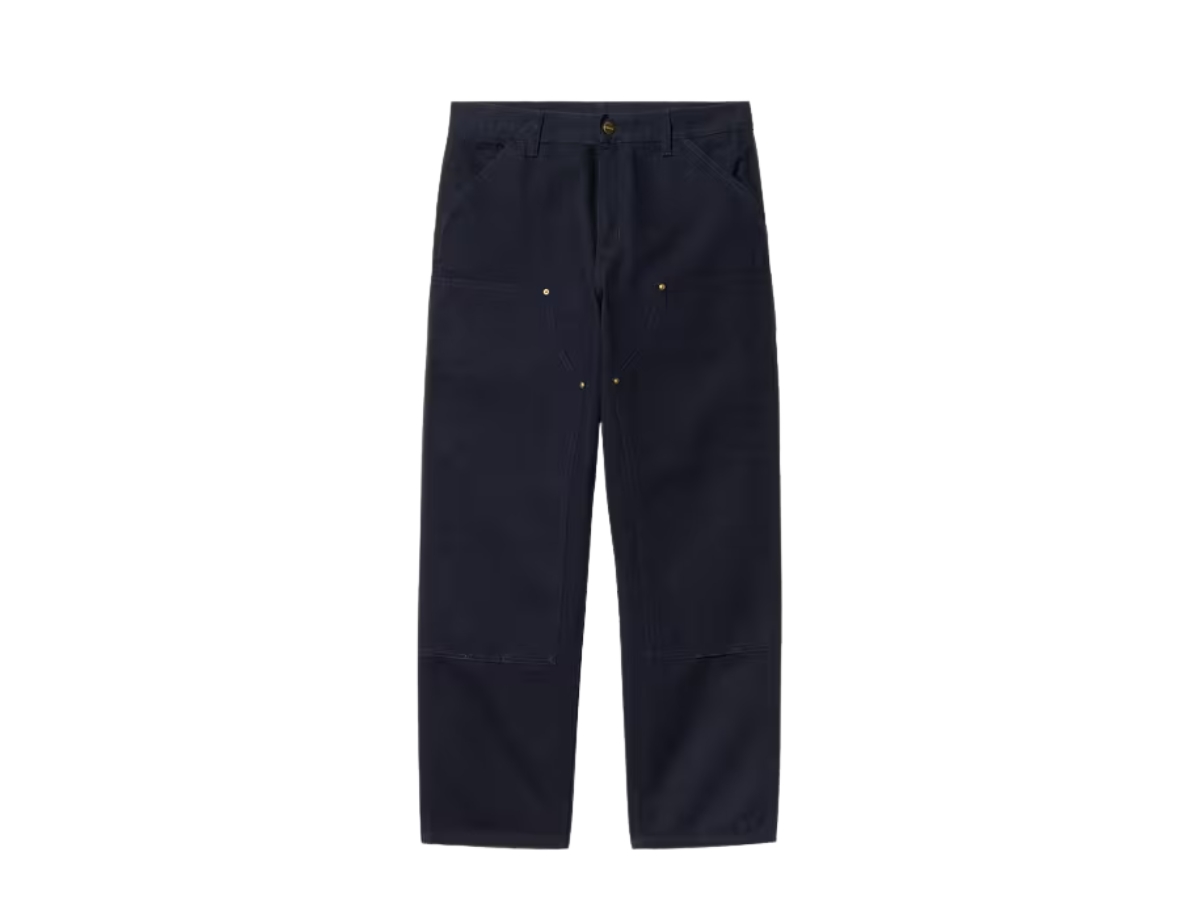 Buy Carhartt WIP Double Knee Pant Navy at Sasom – Authentic and Ready to Ship