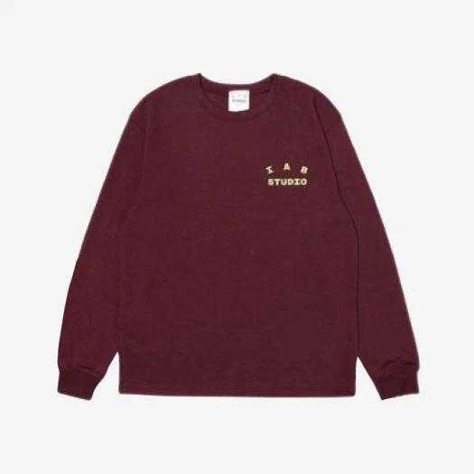 ช้อป IAB Studio Hoodie Oatmeal Burgundyของแท้ที่ SASOM