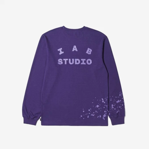 【IAB STUDIO】 IAB Studio Long Sleeve Black - 23FW 아이앱 스튜디오 롱슬리브 블랙 - 23FW | IAB Studio | KREAM