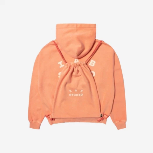 Buy IAB Studio Pigment Hoodie & Sack Salmon at Sasom – Authentic and Ready to Ship