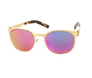 Buy Ic! Berlin 131 Obstallee Sunglasses In Metal Sun-Gold at Sasom – Authentic and Ready to Ship